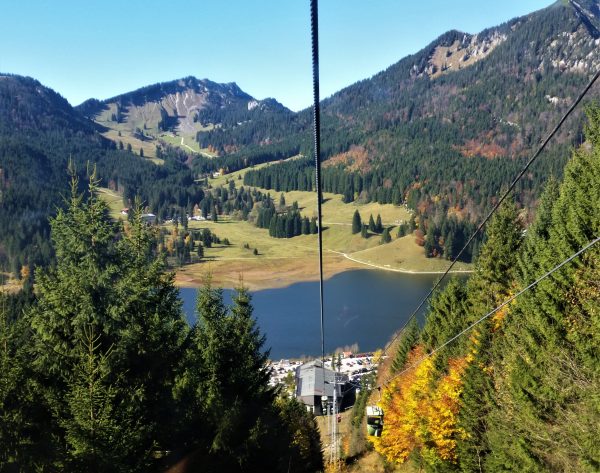 Die Taubensteinbahn bringt Gäste auf den Taubenstein.