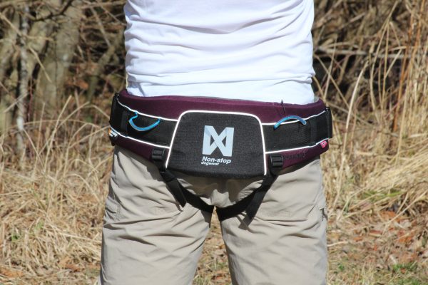 Der Canicross-Grütel Trekking Belt von hinten