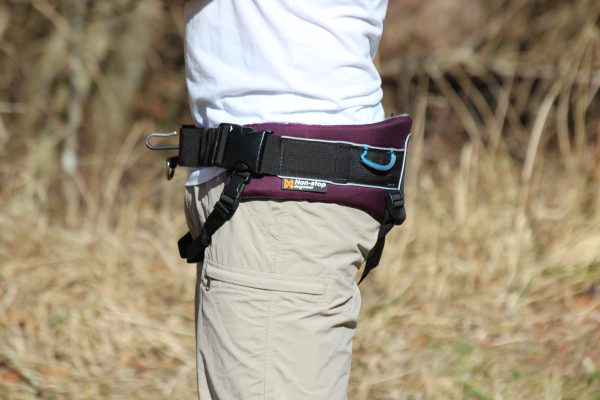 Der Canicross-Grütel Trekking Belt von der Seite