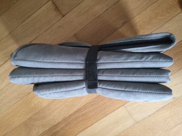 Das Highland Pad zusammengefaltet von der Seite