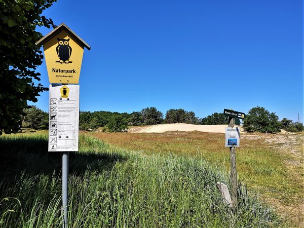 Die Binnendünen von Altwarp.