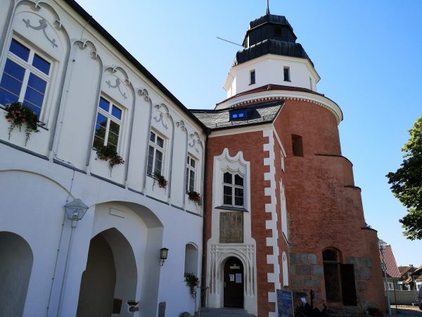 Das Schloss von Ueckermünde.