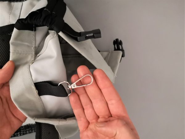 Detailaufnahme Dog Carrier Backpack von Amelia Nest