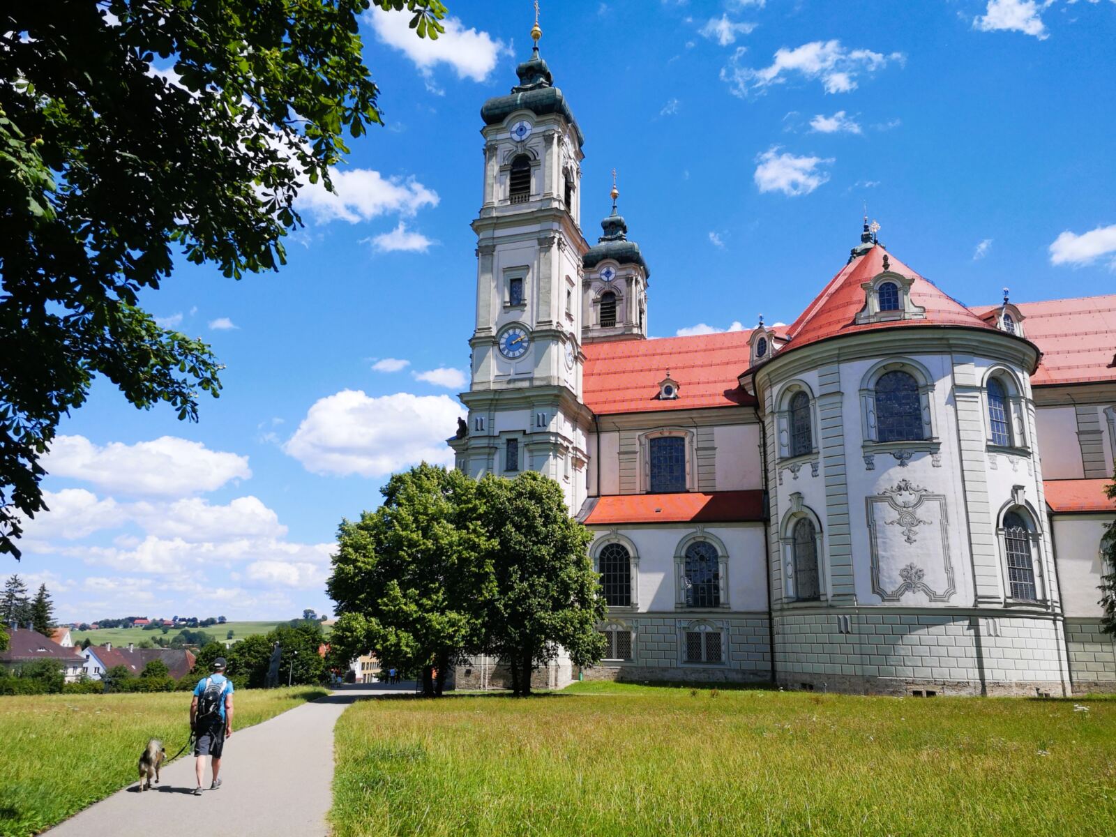 An der Basilika von Ottobeuren